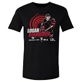 500 LEVEL Logan Stankoven Carolina Player Shirt (Black, Large)