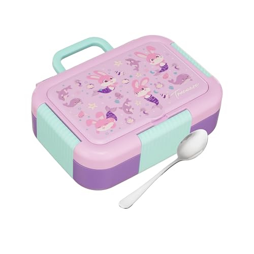 Image of Trueware Galaxy 2 304 Stainless Steel PU Insulated Lunch Box with Two Compartment BPA Free, Food Grade Ideal for School, Picnic, Office & Outdoor - 530ml