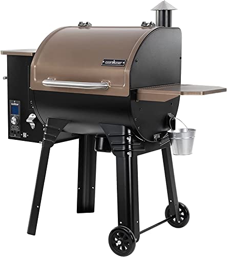 Camp Chef SG 24 WIFI Pellet Grill - Pellet Smoker & Grill for Outdoor Cooking Equipment - Features Ash Cleanout for Easy Cleaning - 811 Sq In Total Rack Surface Area - Bronze - Image 2
