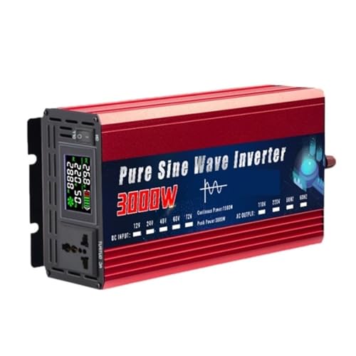 Onduleur portable voiture et camping-car 48V 3000W pure sinus