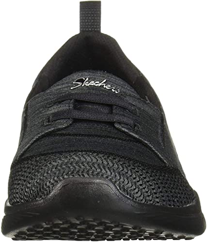 Skechers Skechers Women's Microburst 2.0 Best Ever Sneaker, Black/Black, 9.5 M US