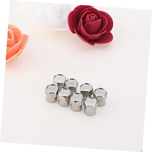 Toddmomy 20pcs Protect Your Vehicle Tyres Half Hexagon Wheel Tire Valve Stem Caps Auto Caps Included miniatura 3