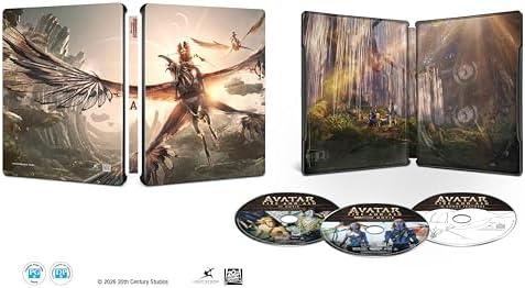 Avatar: Fire And Ash (3 Disc) - Bilingual - UHD/BD Combo + Bonus Disc + Steelbook [Blu-ray]