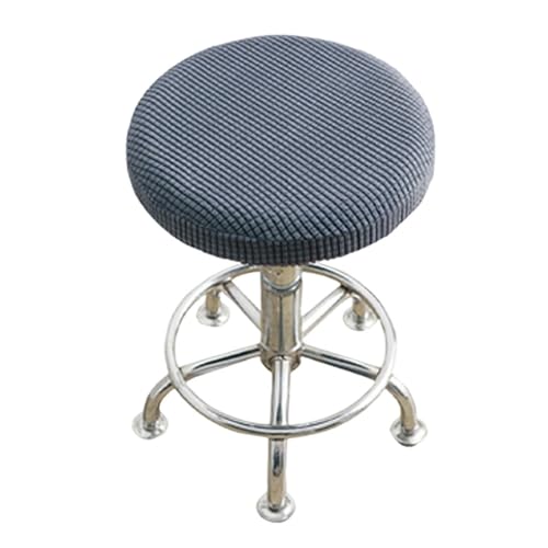 丸椅子カバー 2枚セット カバー 四季兼用 丸椅子 チェアカバー 無地 エステスツールカバー 座面カバー 直径30-40cm スツールカバー 丸 スツール 椅子 ゴム付き おしゃれ カバー ストレッチ素材