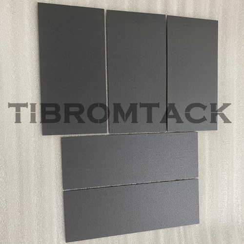 TIBROMTACK 5 Pcs MMO Titanium Anode Plate with Ruthenium Coating for Hydrogen Production Machines,Swimming Pool Cleaning,Fruit and Vegetable Machines