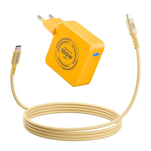 Caricatore USB-C ANTWELON 100W GaN III – Per MacBook, IPad, Galaxy S23, PC E Tablet (Cavo 2M Incluso)