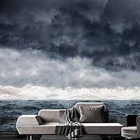 Wall Mural Under The Sea Fish Removable Self-Adhesive Wallpaper Wall Decoration for Bedroom Living Room - 66x96 inches