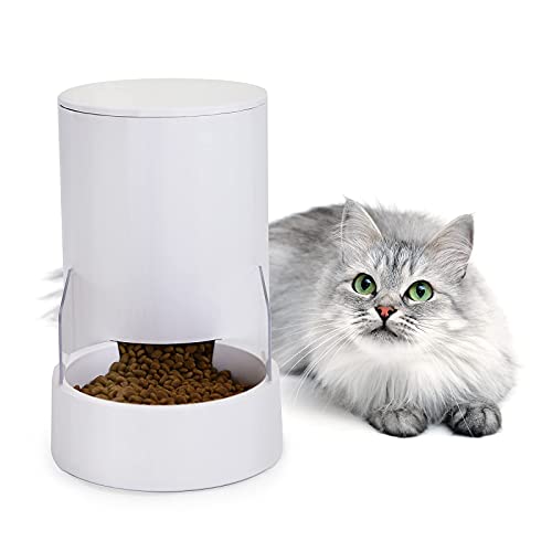Sfozstra Dog Feeder,Gravity Dog Cat Feeder,Pet Feeding Bowl, 3L with Saving Function Dry Food Dispenser for Cats and… - Image 5