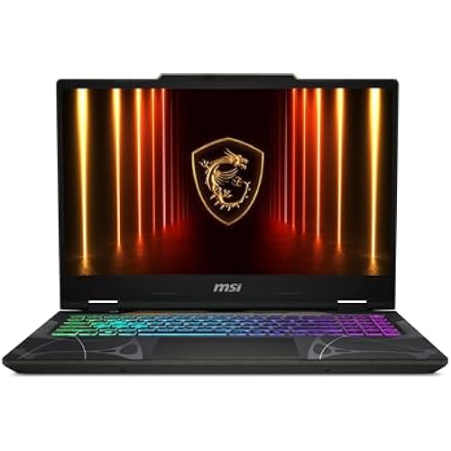msi Cyborg 15 Thin & Light Gaming Laptop 15.6” FHD 144Hz – RTX 5060, Intel Core 5-210H, 16GB DDR5, 512GB SSD, Wi-Fi 6E, Windows 11, B2RWFKG-295US