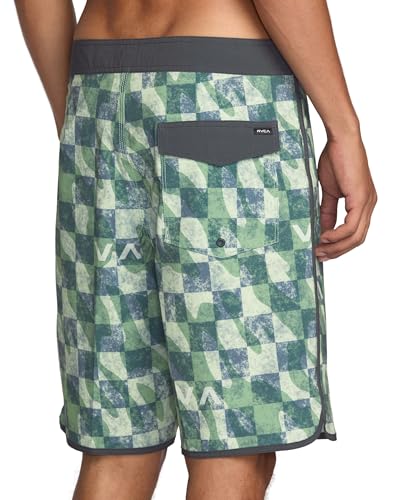 RVCA Men's Standard 4-Way Stretch Fixed Waist 20 Inch Boardshort3