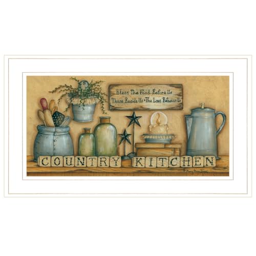 Trendy Decor 4U MARY474-704G Blessings in the Country Kitchen By Mary Ann June - Farmhouse & Country Folk Art Culinary 12