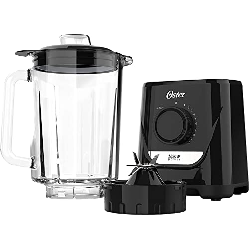 Liquidificador Power Oster Preto 2,2l 220V - OLIQ520, OLIQ520-220V
