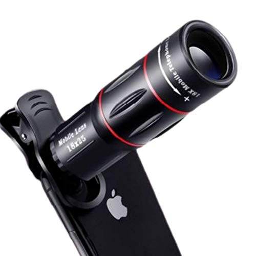 TechKing 18x 4K HD Optical Zoom Mobile Telephoto Lens Kit DSLR Blur