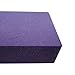 rockible Snowboard Gummy Stone Deburring Stone Ski Gummy Stone Edge Grinding Rubber Block Stone for Removing Rust and Burrs Polishing, Purple 240grit