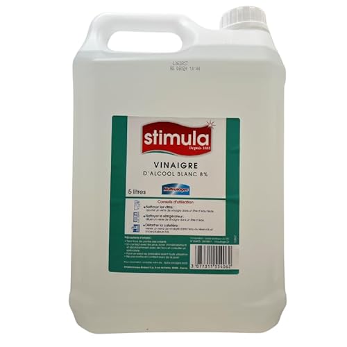 CHARBONNEAUX - Vinaigre d'alcool blanc - 5 L