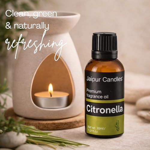 Image of Fragrance Oil | 30 ml | Aroma Oil for Home Fragrance | Best for Aromatherapy | Use in Diffusers, Candles, Air Fresheners (30ML, Citronella)