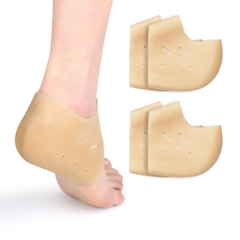 2 piezas cubiertas protectoras para talón con soporte y acolchonado miniatura 1