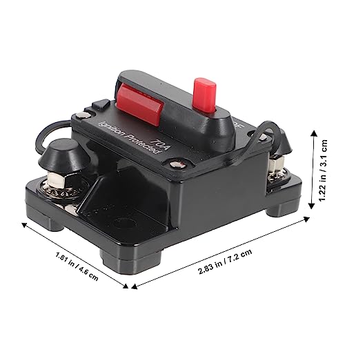 Disyuntor de reinicio automático 12V VALICLUD para coche y camión en panel 2