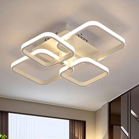 Aiskdan Plafon LED Techo Moderna 60W Cover