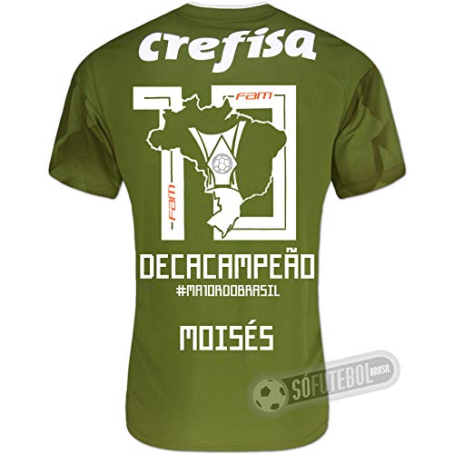 Camisa Palmeiras Edição Limitada (MOISÉS) - Decacampeão Brasileiro