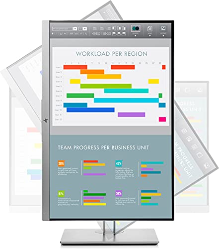 Image of HP EliteDisplay E243i LED Display 61 cm (24 inch) WUXGA Flat Black,Silver