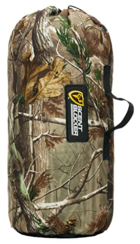 Scent Blocker Stuff Sack Duffel Storage Bag, Hunting Pack for Camo Gear and Equipment (Realtree AP)