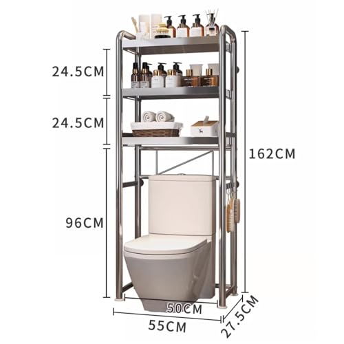 Rangement au-dessus des toilettes et étagère gain de place WC - 3
