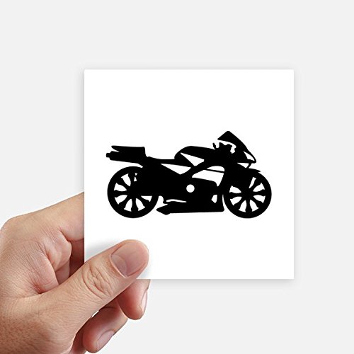 Autocollant moto noir 10cm pour masquer les rayures d'une valise