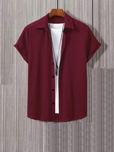 Image of Lymio Stylish Casual Regular Fit Shirt for Men|| Men Regular Fit Shirt (Available in Combo Packs) (S-Kent-)
