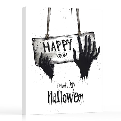 VYPEROCK Halloween Canvas Absurd Wall Art ...