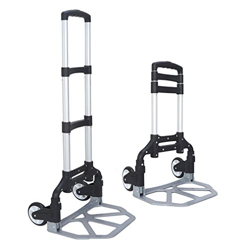 Fch TRUCK4033 Folding Hand Truck Aluminum Portable Folding Hand Cart 165Lbs Capacity Hand Cart And Dolly Ideal thumb #1