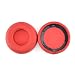 Geekria Earpad for Monster Beats by Dr. Dre Pro Detox Headphone Replacement Ear Pad/Ear Cushion/Ear Cups/Ear Cover/Earpads Repair Parts (Red)