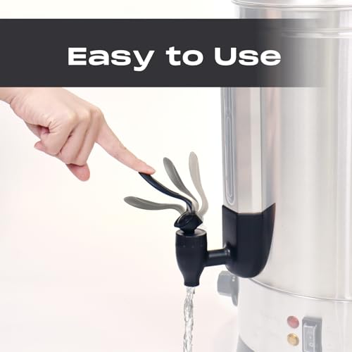SUPERLEX Electric Catering Urn 10L Stainless Steel Water Boiler 1500W Hot Water Dispenser with Automatic Reboil Function and Water Gauge - Image 3