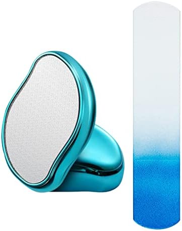 GOJUSO Professional Glass Foot File Callus Remover for Feet Rasp Heel Grater Hard Dead Skin Callus Pedicure Foot File (Glass(I))