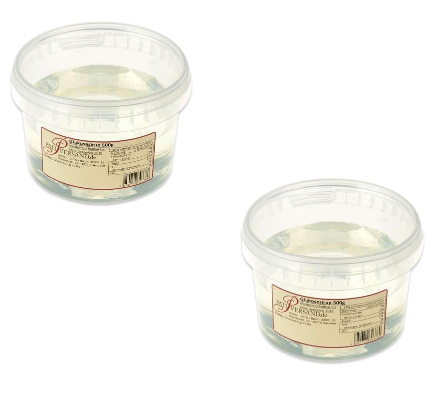 1 Kg Pati-Versand Glukosesirup 2 mal 500g