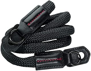 Vi Vante Luxury Sheetline Rope Camera Strap with Napa Leather Ends and electroplated mounting Rings