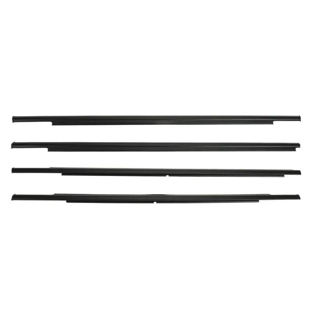 Bgdolpbu One Color Spare Parts 4Pcs Car Door Window Glass Window Seal Moulding Trims For Mitsubishi Outlander 2013-2018