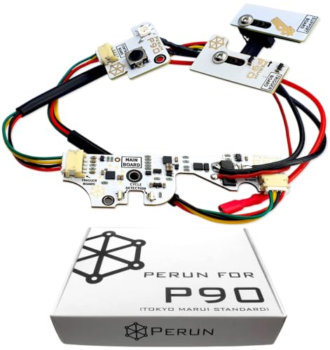 Image of Perun Mosfet Upgrade for AEG Airsoft Rifle V2 Tokyo Marui Gearbox V3, G&G ETU Gearbox, Krytac Kriss Vector, VFC G28 /HK417 Gearboxes, and HPA Systems - Programmable Fire Modes, Precocking, DMR Mode