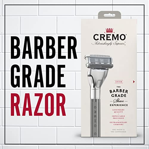 Cremo Astonishingly Superior Barber Grade Refillable System Razor #TOP1