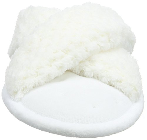 Isotoner Popcorn Cross Strap Slippers, Pantofole