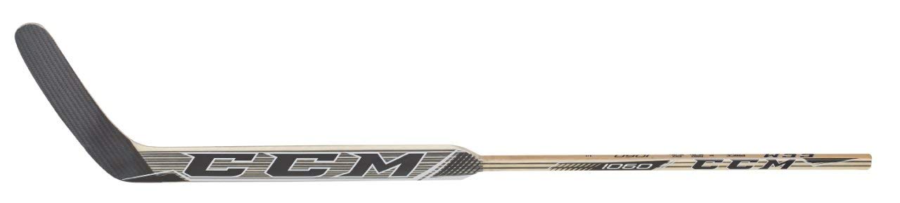 CCM 1060 Senior Bâton de gardien de but unisexe en mousse de hockey sur glace Noir et blanc 13-65 cm