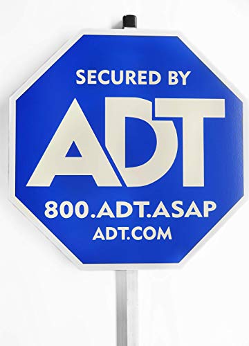 ADT Security Yard Sign 30\" Aluminum Pole