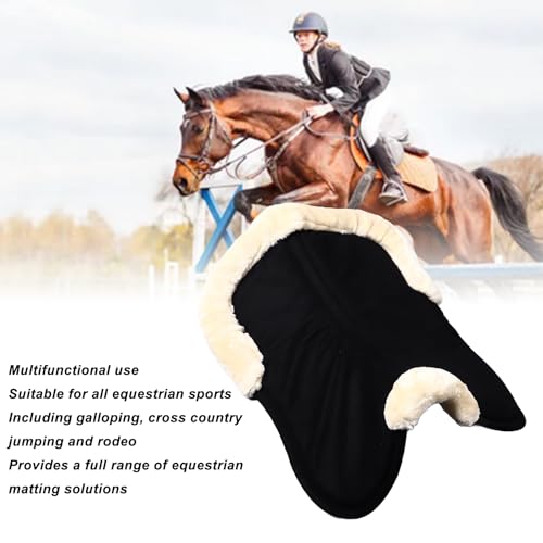 Almofada de Sela de Cavalo Com Absorção de Choque, Absorção de Suor, Resistência Ao Deslizamento par
