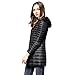 Produktbild ZKOO Damen Daunenjacke Daunenmantel Mit Kapuze Lange Packbar Ultra Leicht Übergangsjacke Steppjacke Slim Wärm Schwarz