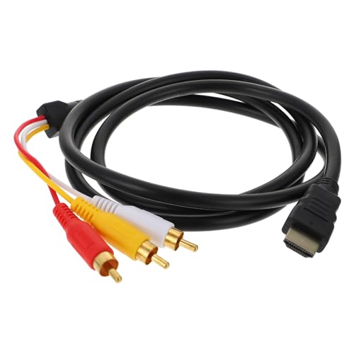 FELTECHELECTR to Video Adapter Cable for DVD Tv High Definition Signal Transmission Cord Uncompressed Conversion No Driver Installation Required