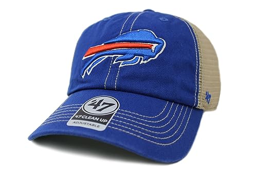 47 Brand (�t�H�[�e�B�[�Z�u���u�����h) ���b�V���L���b�v TRAWLER 47 CLEAN UP NFL �o�b�t�@���[ �r���Y