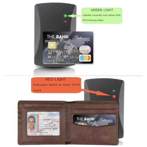 HIMI Genuine Leather RFID Wallet
