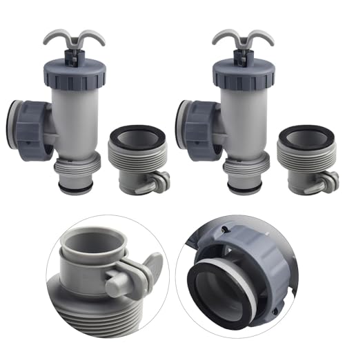 Adaptateur de valve à piston Intex type B raccord tuyau filtre piscine 1500 2500 4000 GPH