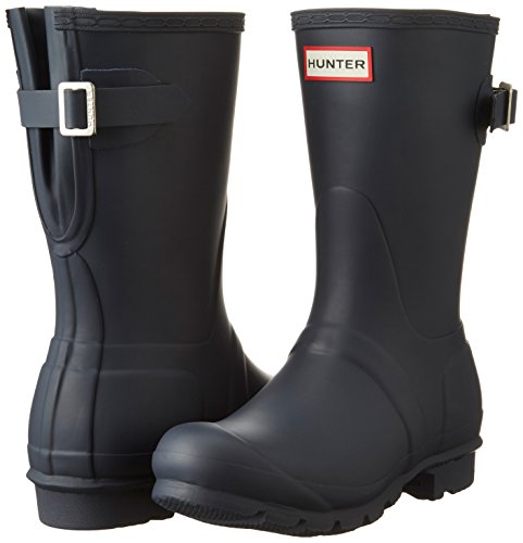 Hunter Women's Walking Rain Boot, Navy Blue, 8 #TOP4