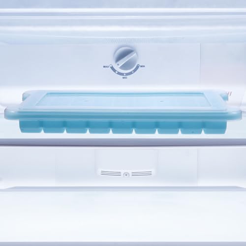 Molde de silicona para cubos de hielo 36 celdas con tapa miniatura 6